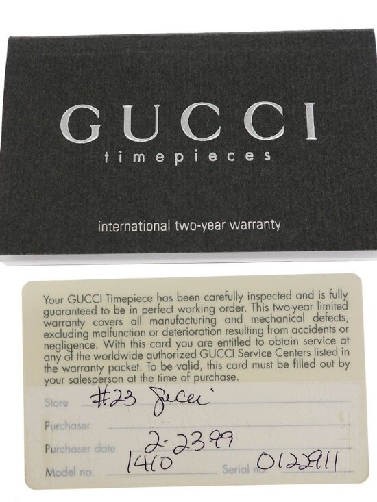 Gucci 1400L Quartz Watch SS #S 196590 main image 11